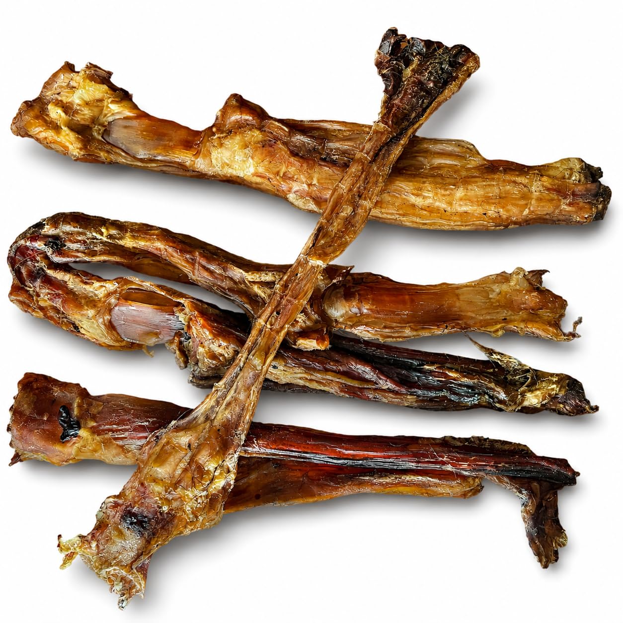 Premium Tenons de bœuf séchés pour chien 1 kg Tendons d'Achille de bœuf Friandise naturelle pour chien