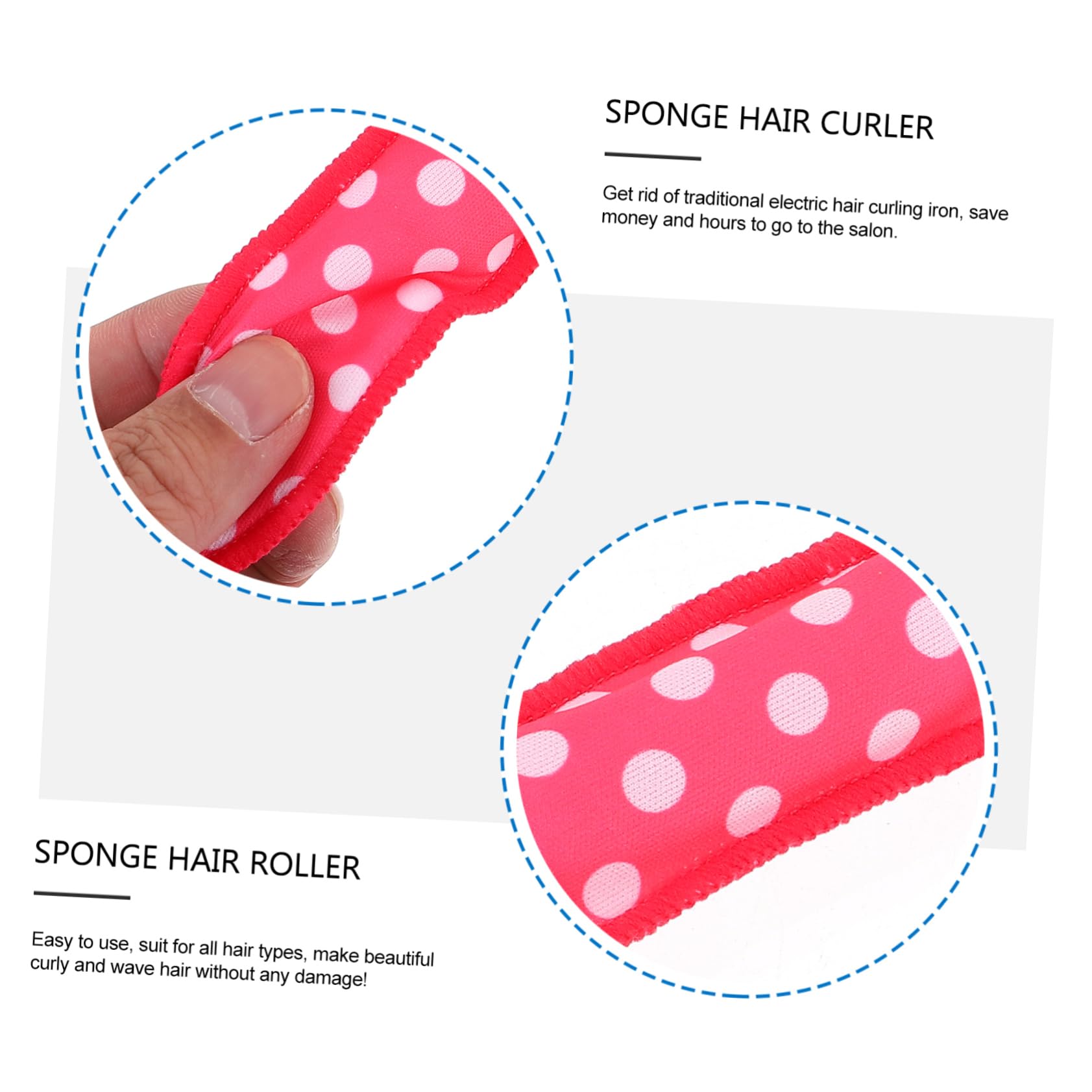 Beavorty 57stücke Teiliges Haarkurbel Schwamm Hitzefreie Lockenwickler Für Damen Und Mädchen Für Voluminöse Und Große Schlafen Für -frisuren