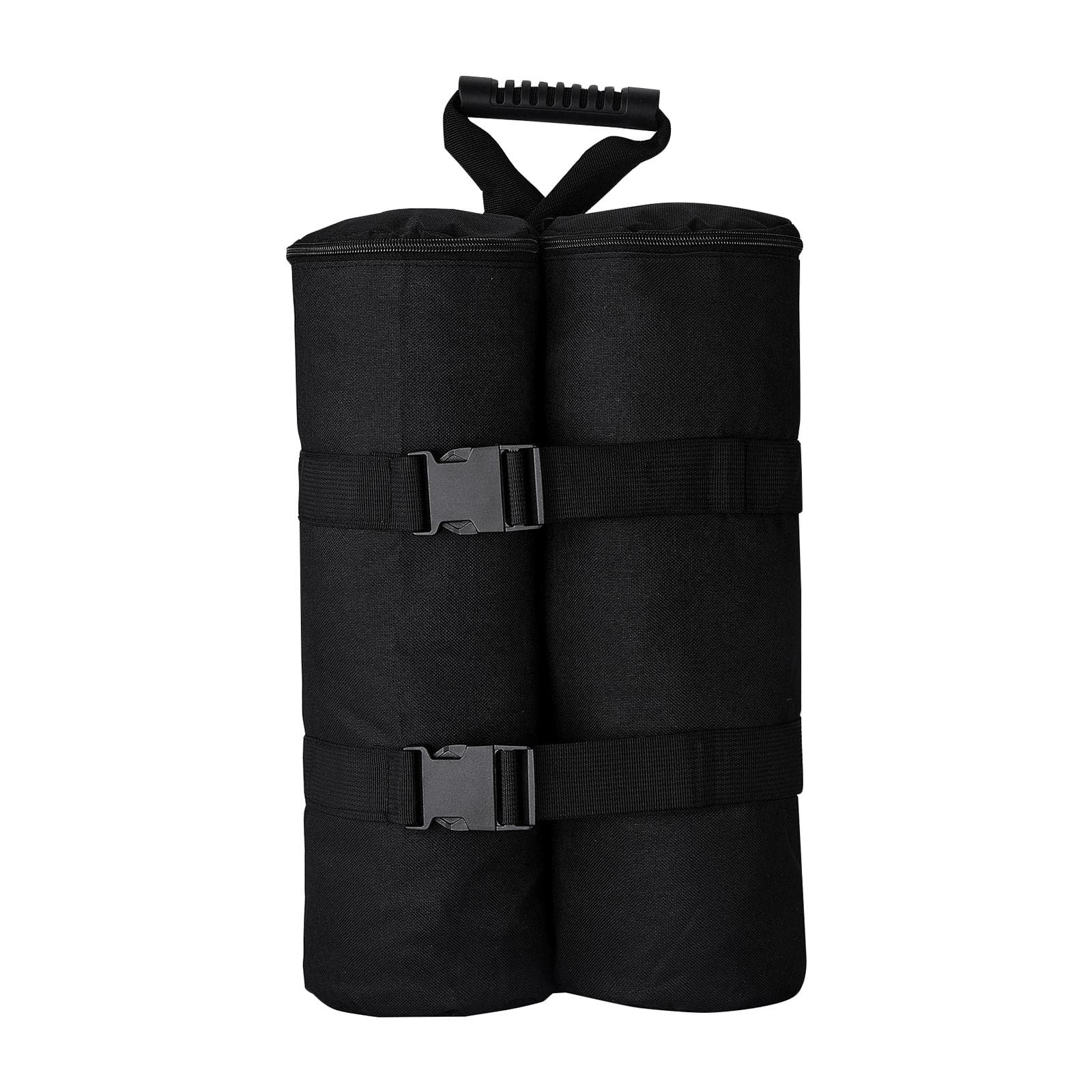 UJEAVETTE Canopy Weight Bags Tent Sand Bags Canopy Weights Sand Bag, No Sands, Black S-picture-22
