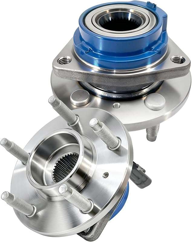 Cubo de roda dianteiro com rolamento KNOLET 513121 com ABS para veículos GM – 2 unidades