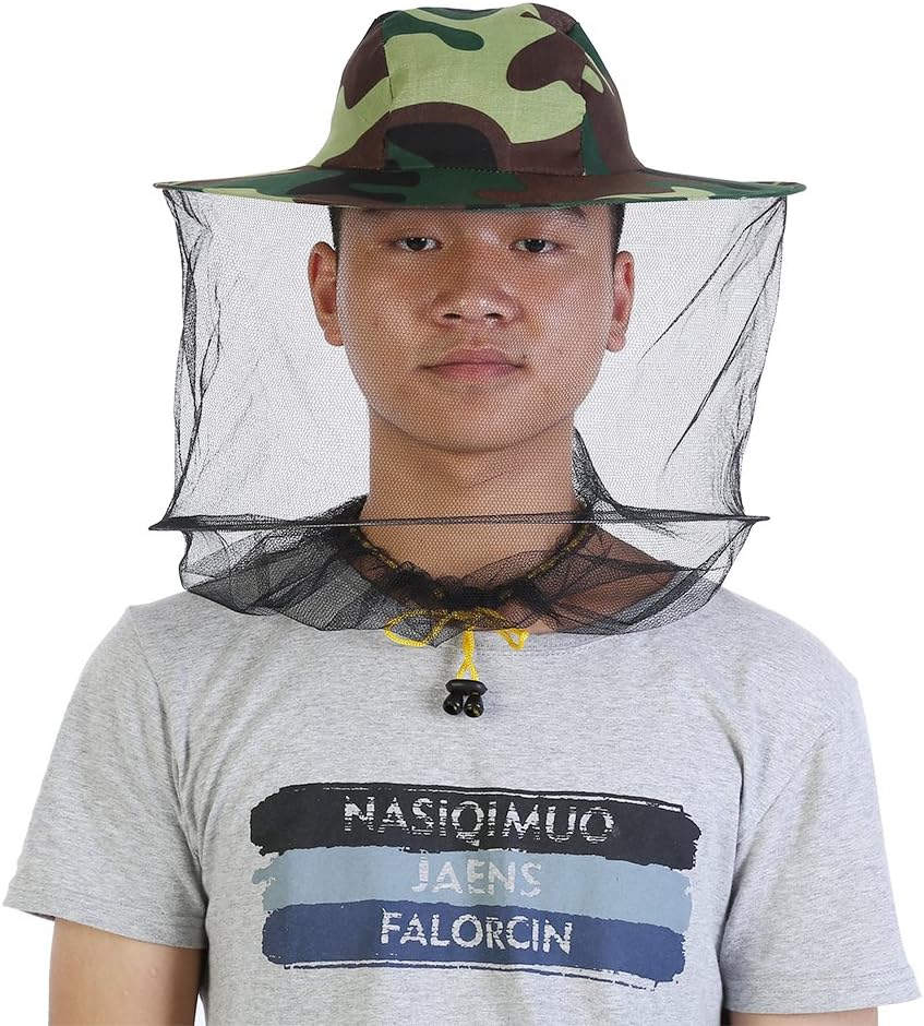 zanzariera per testa e viso