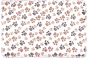 1pc Fluffy Fleece Dog Blanket, Blanket Under $5