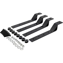 YHMOTO Motorcycle Universal Hard Saddlebag Mounting Bracket Kit | for Harley,Honda,Suzuki,Kawasaki Motorcycle Cruiser Models,Heavy Duty Adjustable Saddlebag Support Mounting Bracket