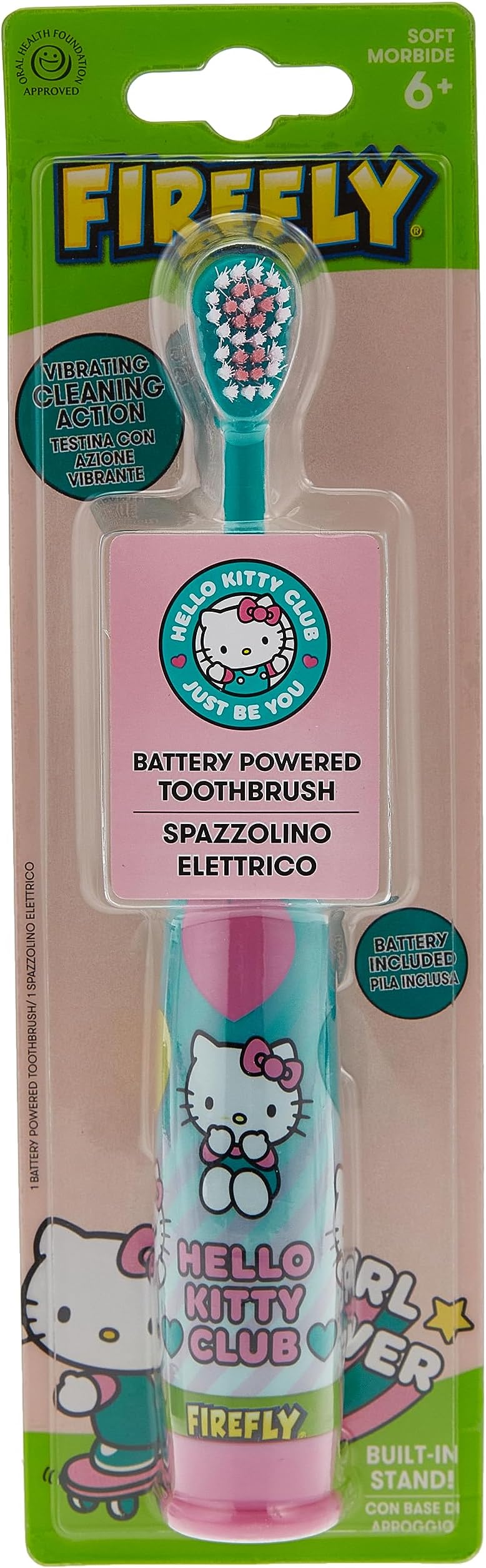 Mr White Jr Turbo Max Toothbrush Hello Kitty Design