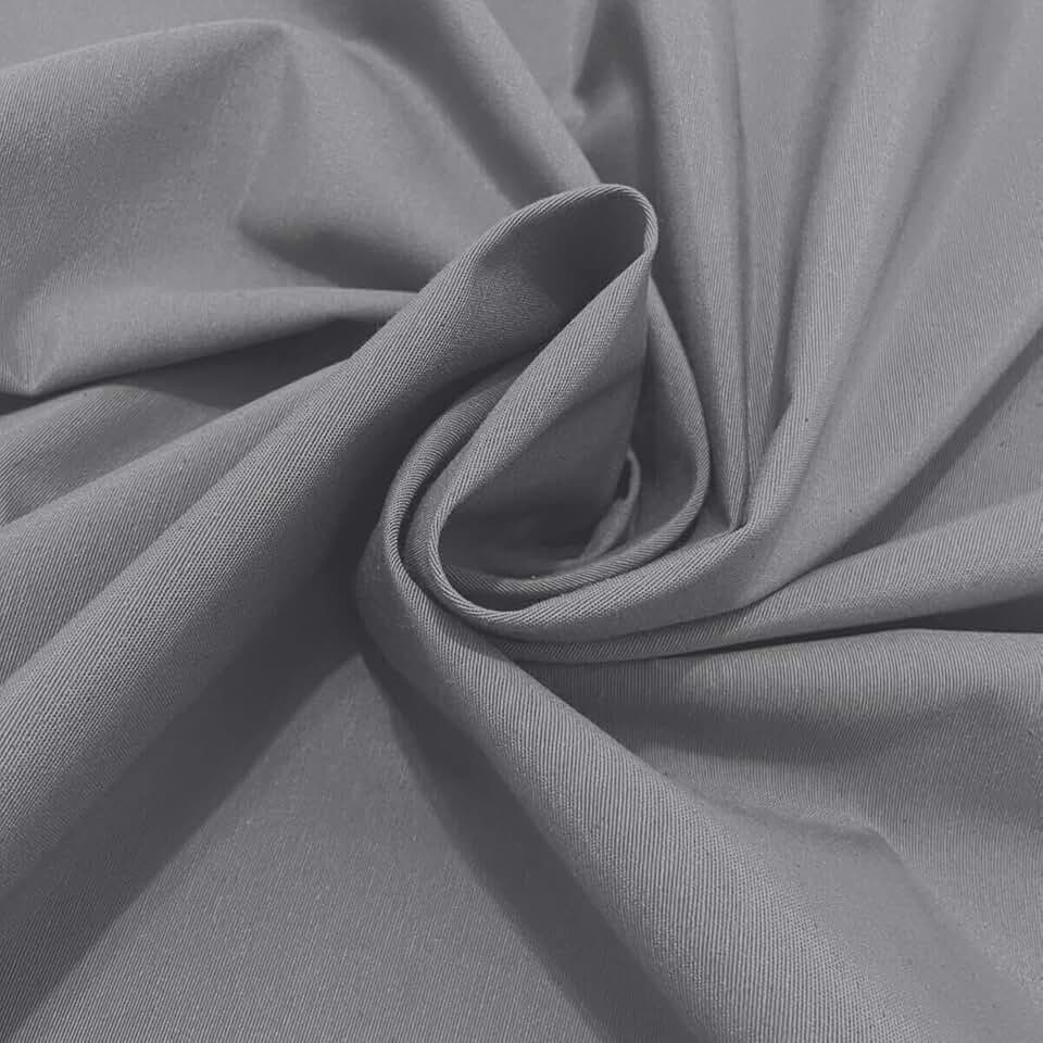 Tecido Impermeável Liso Cinza Chumbo 1,40m largura
