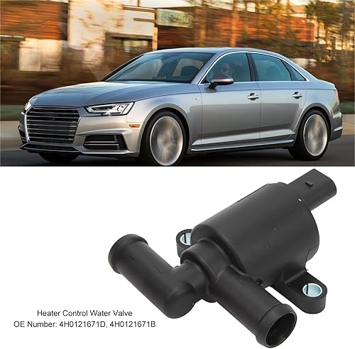 Miniatura 4 de AC Heater Control Water Valve HVAC Cooling Solenoid Valve Replacement for A3 A4 Allroad A5 A6 A7 Q3 Q5 Q7 Q8 4H0121671D Water Valve