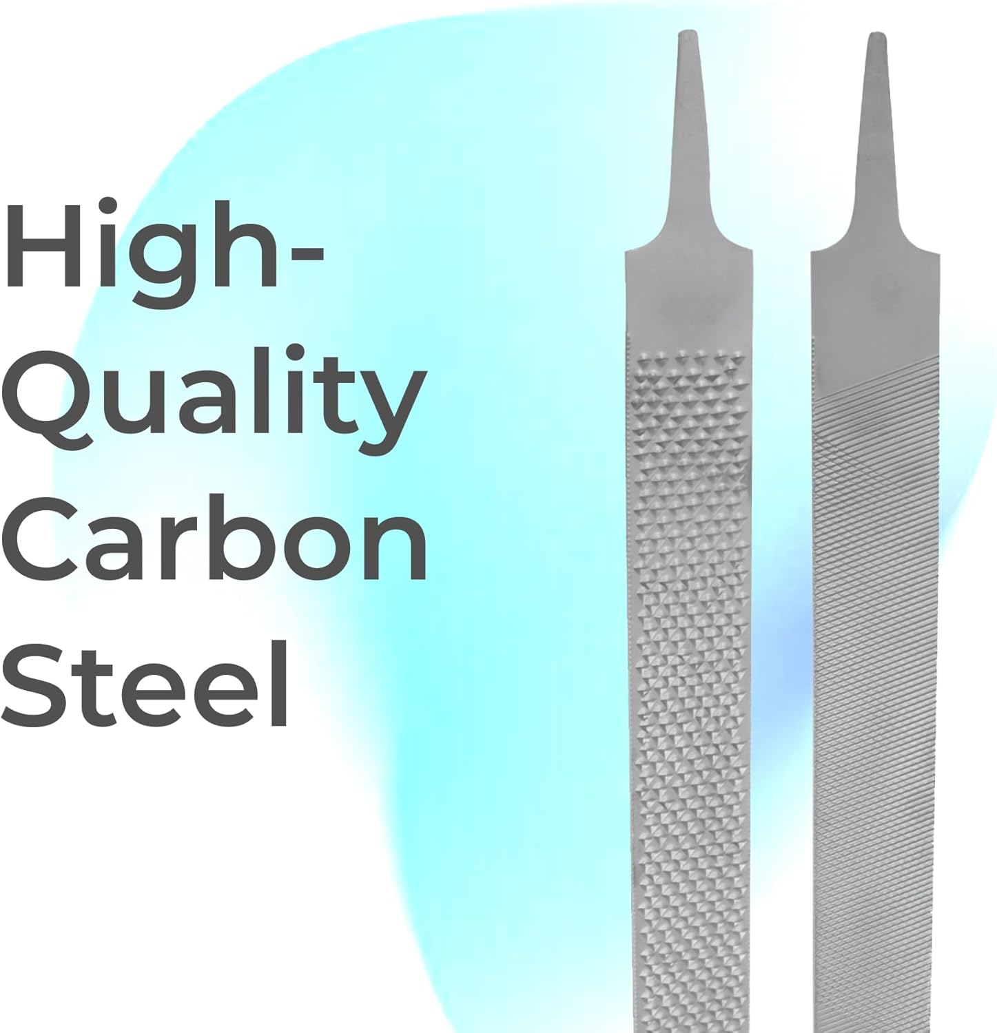 14” Flat Hoof Rasp – Dual-Sided Farrier Tool with Coarse & Fine Cuts for Precise Hoof Shaping & Finishing – High-Quality Carbon Steel – Rust-Resistant, Durable Hoof File for Horses & Livestock