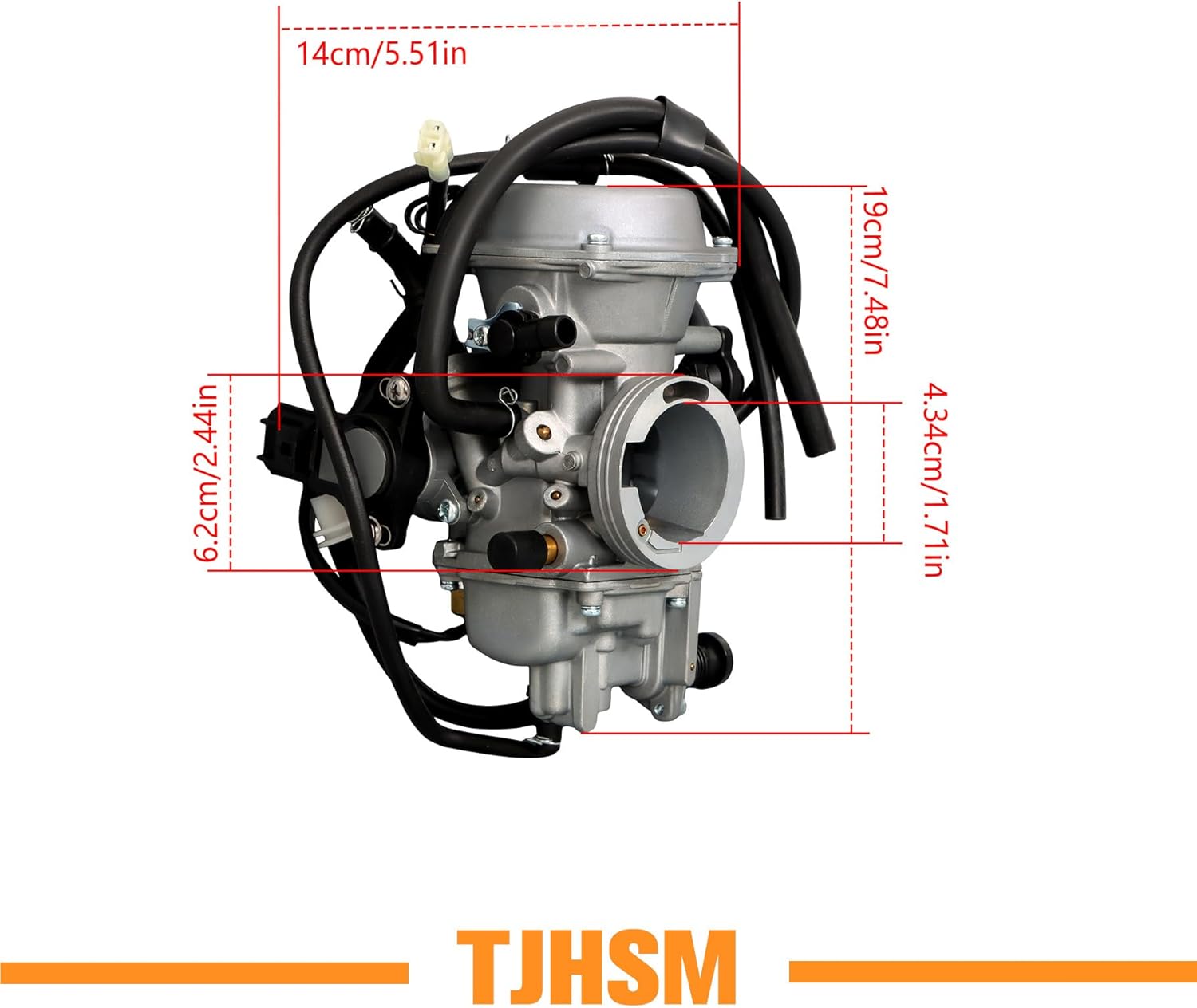 Carburetor 16100-HN8-013 ATV Carb Replacement for Rincon 650 TRX650 TRX650FA 2003-2005