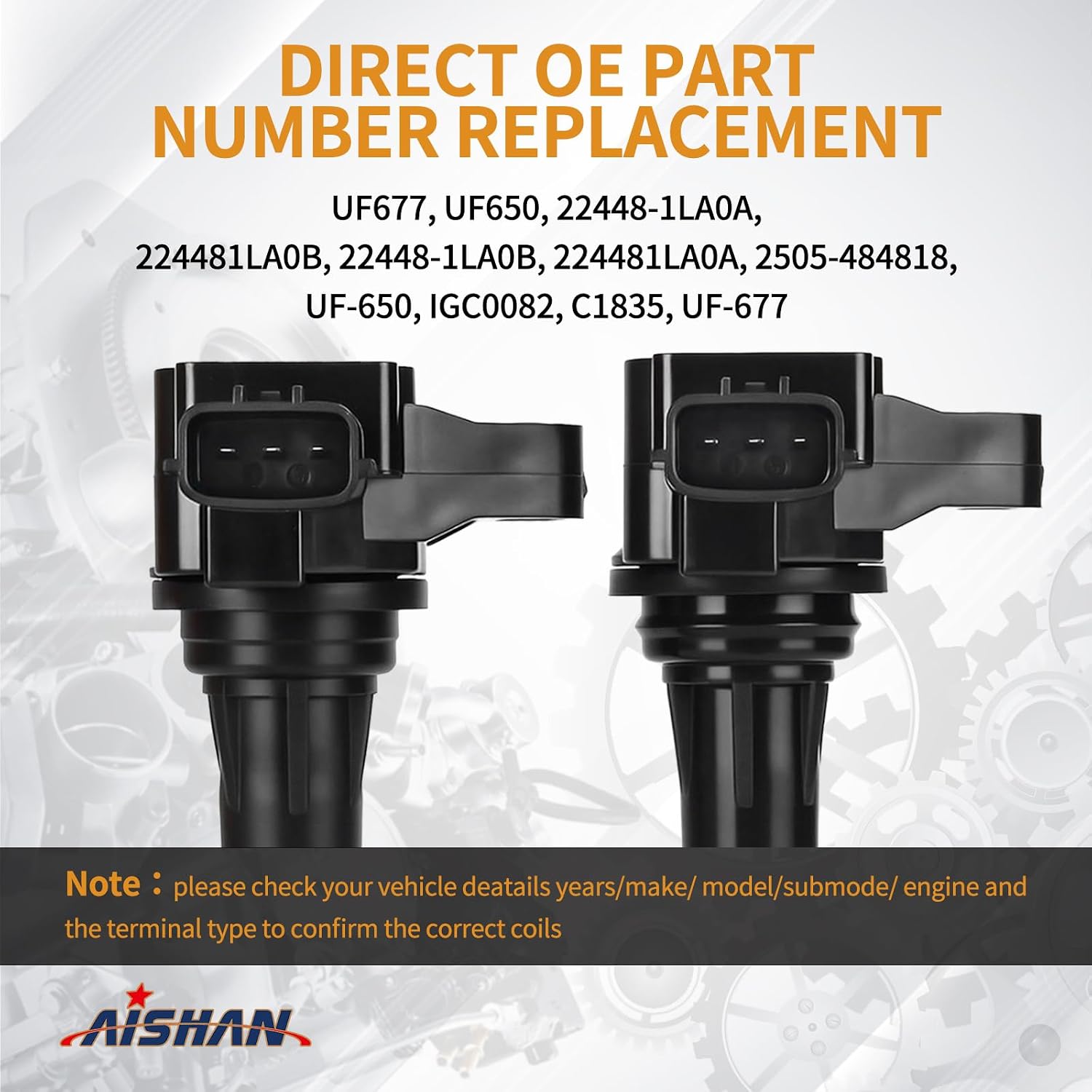 Set of 8 Ignition Coil Pack and Iridium Spark Plugs Compatible with Nissan Armada 2017-2020, for Infiniti QX56 2011-2013, QX80 2014-2023 V8 5.6L UF677 UF650 22448-1LA0A