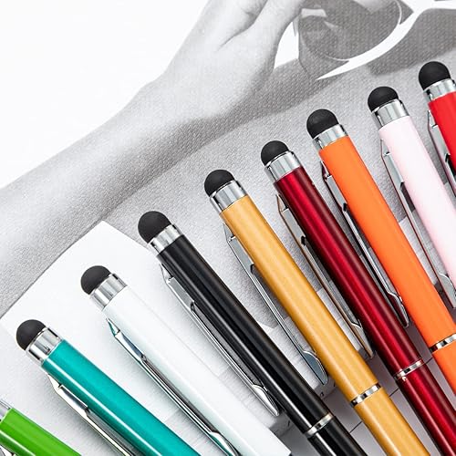 Miniatura 3 de Bolígrafos personalizados con nombre, icono, logotipo, texto, bolígrafo personalizado con lápiz capacitivo para iglesia de negocios, 100 unidades,