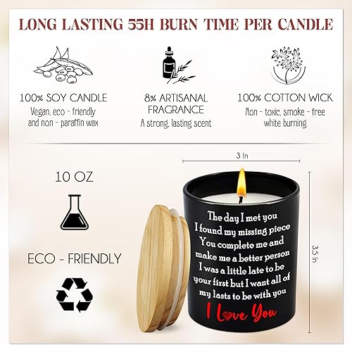 Miniatura 2 de Regalos de compromiso de aniversario para él, ella, Navidad, San Valentín, cumpleaños, regalos de boda para parejas, novio, novia, marido y esposa,