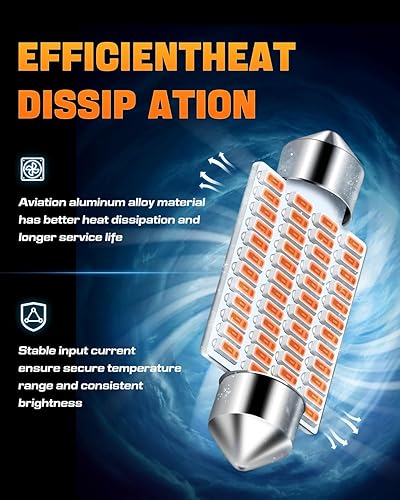 Miniatura 24 de LUYED Juego de chips 2 X 570 de luz súper brillante 3014 48-EX 569 578 211-2 212-2 focos LED para luz de domo, blanco xenón