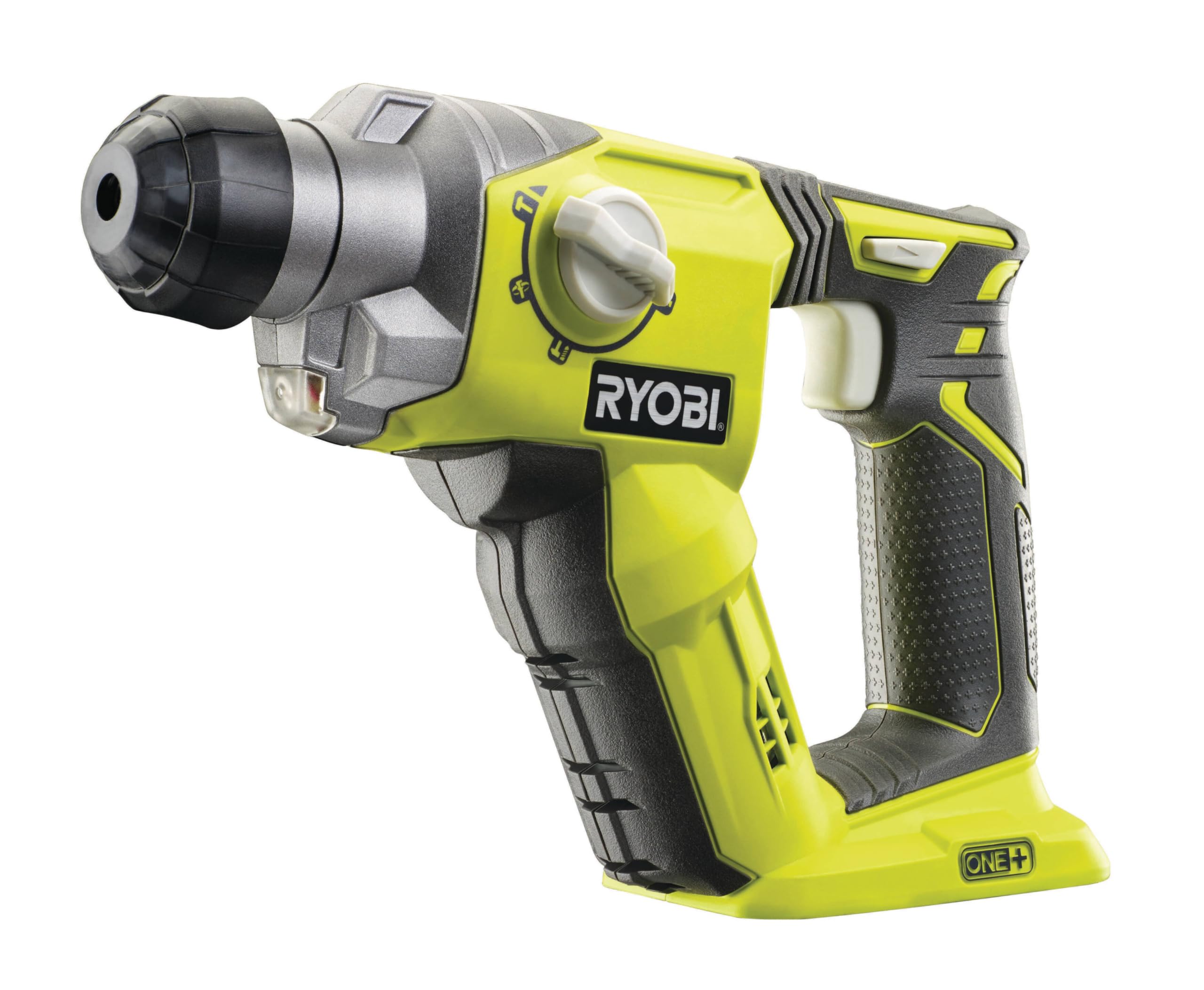 RYOBI 18 V ONE+ akumulatorowy młot udarowo-obrotowy R18SDS-125S (energia uderzenia 1,3 J, maks. średnica wiercenia w drewnie/murze/stali 16/16/13 mm, w zestawie akumulator 2,5 Ah i ładowarka w torbie