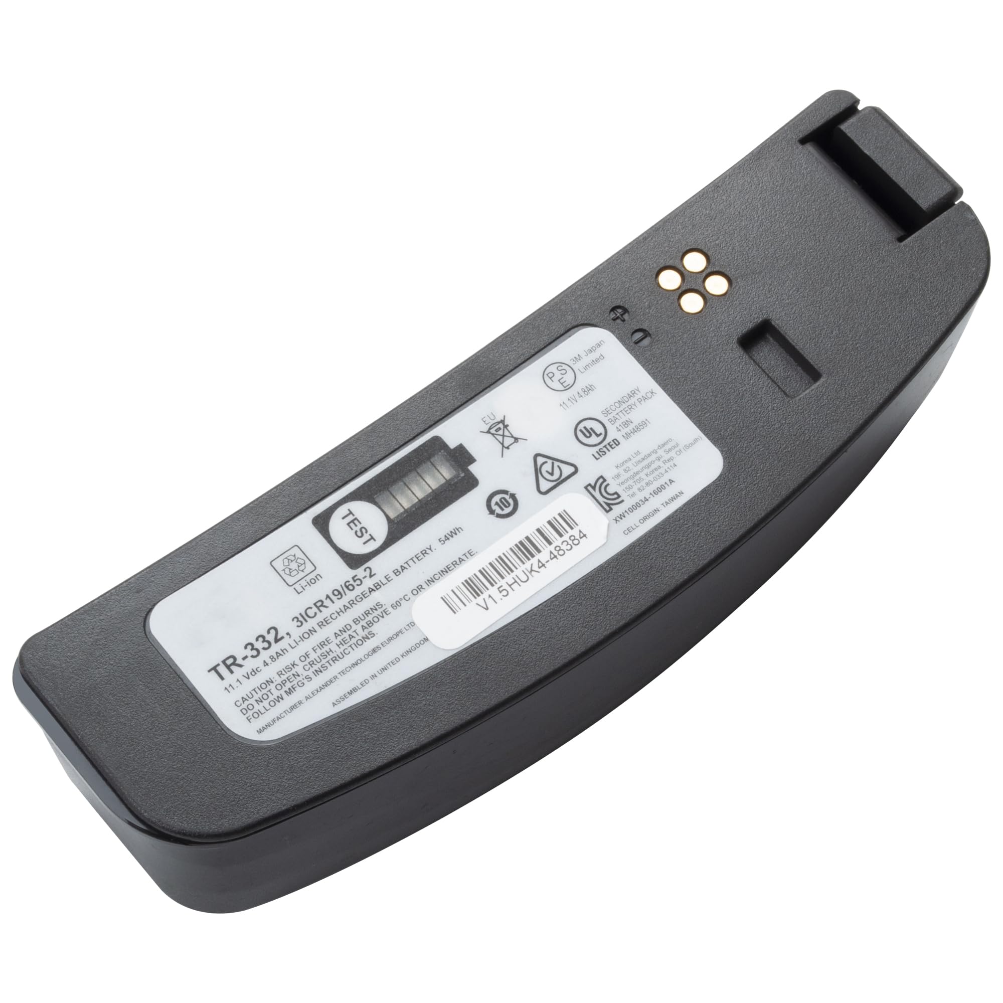 DFTIM TR-332 Replacement Battery for 3M Model TR-300 TR-340 Capacity 11.1V 4.8Ah New Battery Replacement