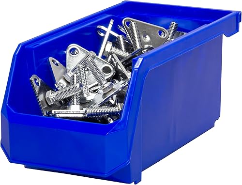 Miniatura 4 de Contenedores de plástico para organización y almacenamiento para armario, cocina, oficina, garaje u organización de despensa, contenedores