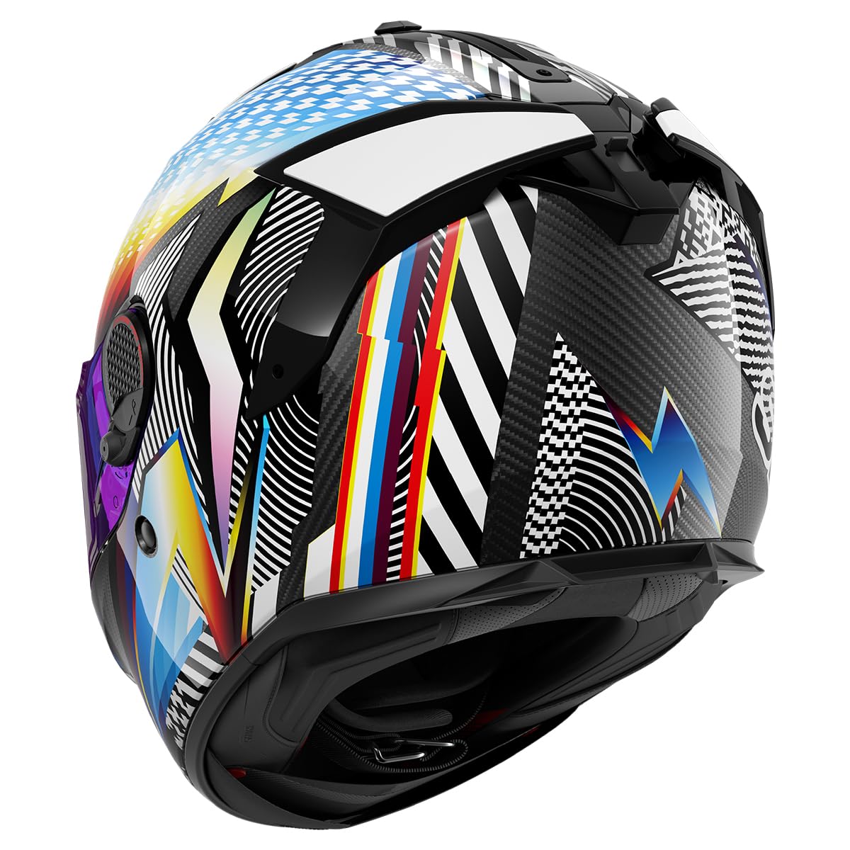 SHARK, Casco Moto Integrale SPARTAN GT PRO CARBON STHYR Carbon White Chrom DWU, M