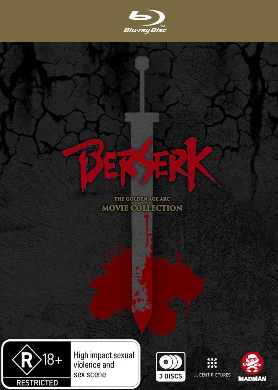 Berserk The Golden Age Arc Movie Collection (Bluray) Michael