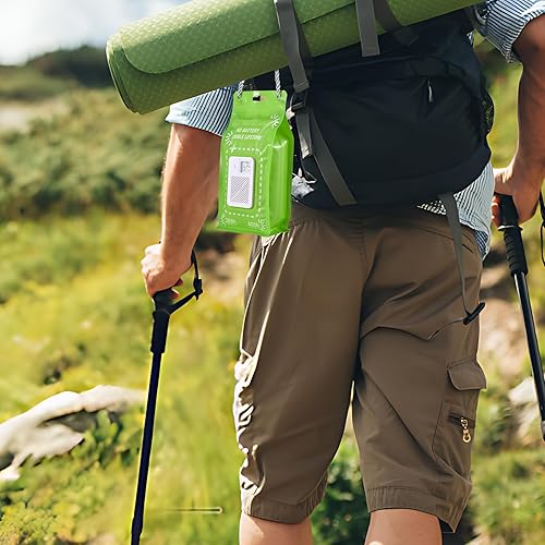 Miniatura 8 de Lámpara de emergencia con luz de sal de agua, linterna LED alimentada por sal, 50 lúmenes LED linterna de camping para cortes de energía Pesca