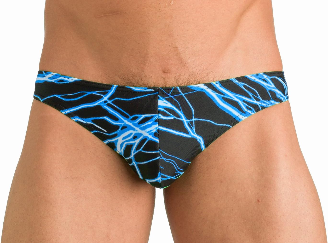 Gary Majdell Sport Mens Solid Color Thong Swimsuit - Image 3