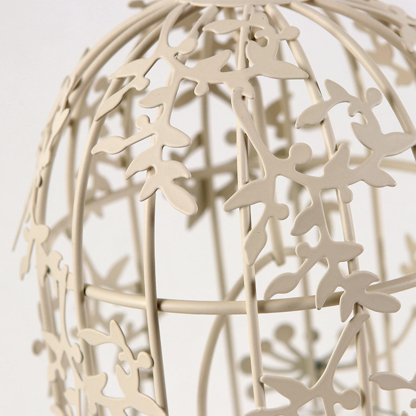 Jaula para pájaros, candelabro, portavelas de Hierro Forjado, Jaula para pájaros, decoración Retro para Bodas, Accesorios creativos, Taza Artesanal