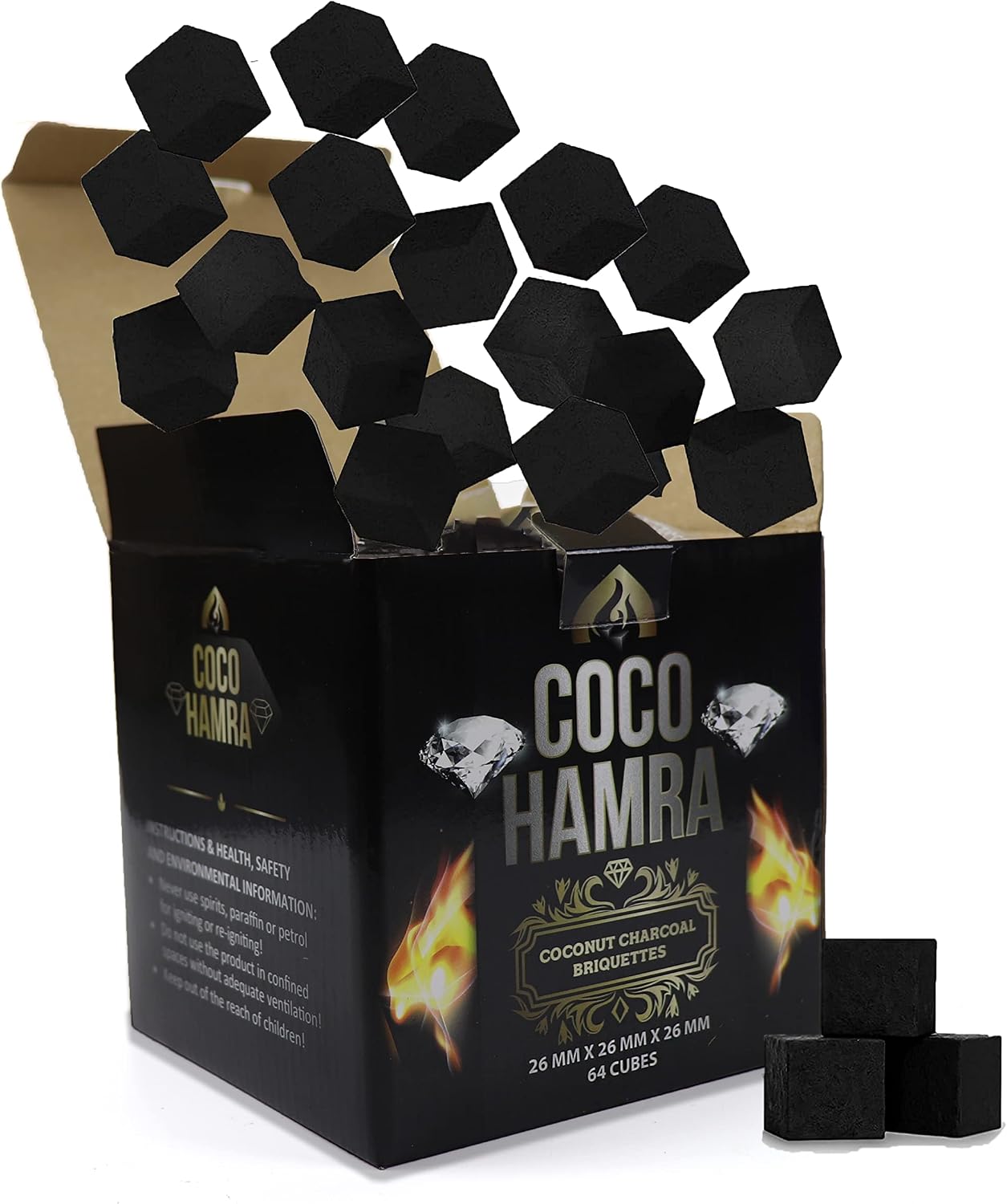Shell Hamrab Amazon.com: Coco Hamra Diamond Edition: 64 Pieces Natural Coconut ...
