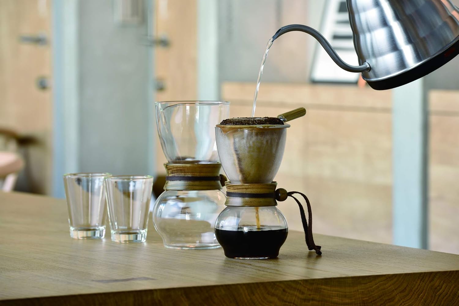 Hario Cloth Filters for Woodneck Drip Coffee Pot, 480ml, Natural, 3ct: Reusable Coffee Filters: Home & Kitchen