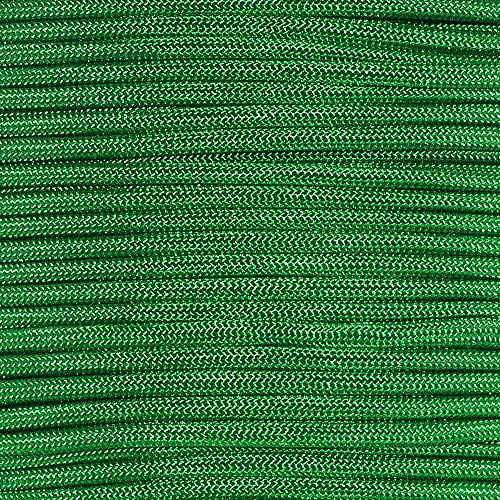 Paracord Planet 550 Assorted Colors of Paracord in 50 and 100 Foot Lengths Made in The USA (Kelly Green, 50 Feet)
