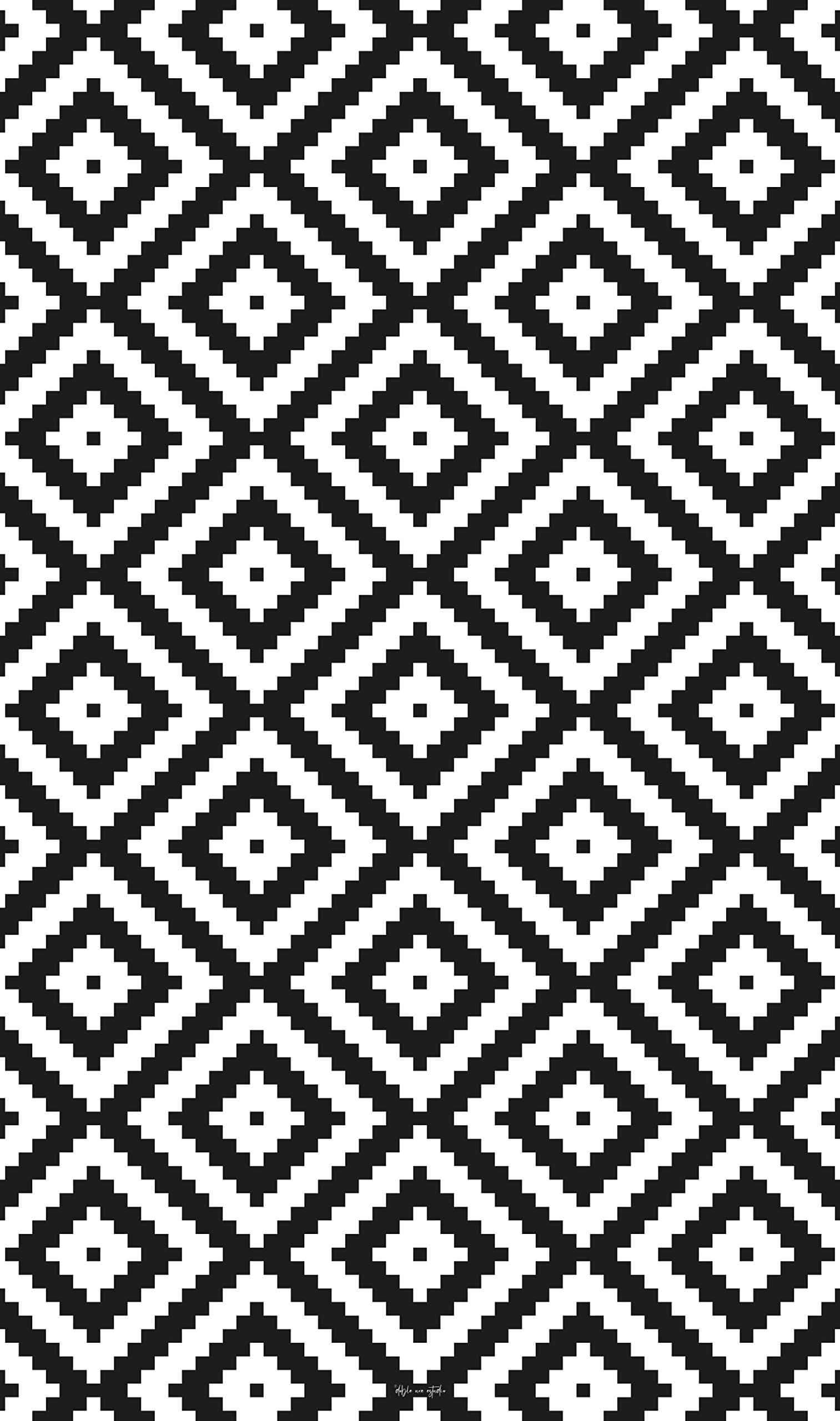 Tapis enfants et salon en vinyle noir DobleUve Estudio pour embellir votre foyer