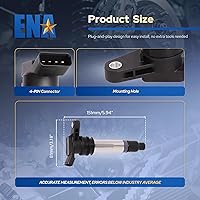 Vista 6 de ENA Juego de 6 bobinas de encendido compatibles con Volvo Land Rover LR2 S60 S80 V70 XC60 XC70 L6 3.0L 3.2L Turbo Reemplazo para 306842450 LR002954