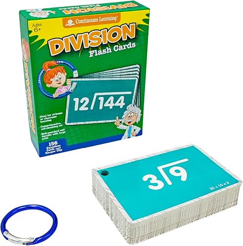Tarjetas flash de la división de aprendizaje continuo