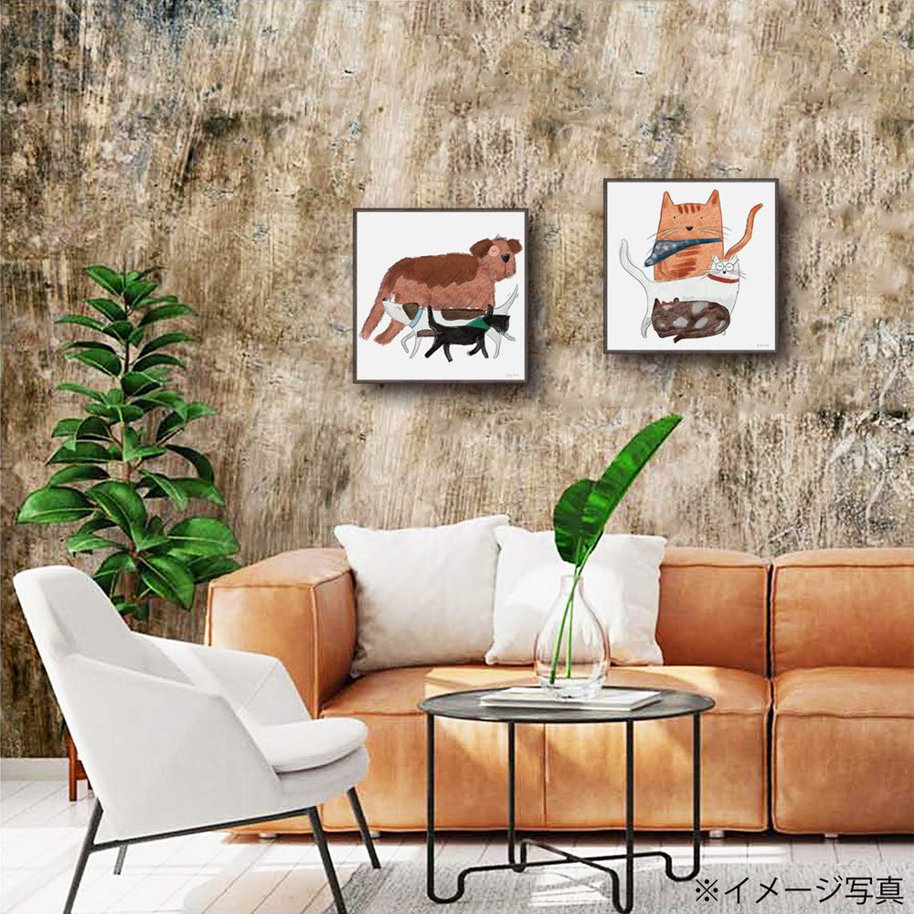 Becky Thornes - Cornice in gel "Playful Dog 1"