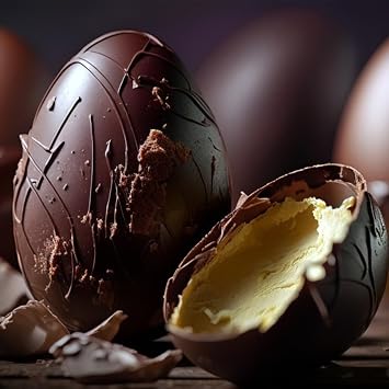 2PCS Egg Chocolate Mold