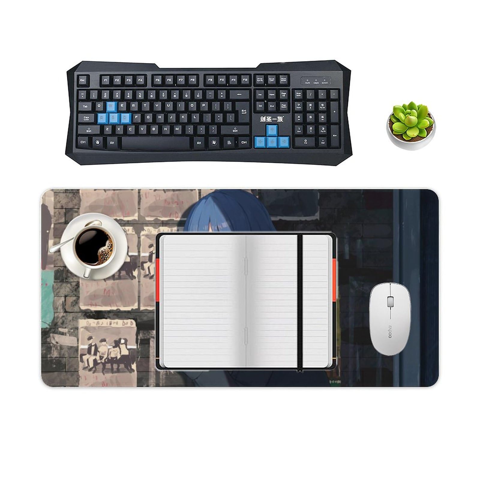 Amazon.co.jp: ぼっちざろっく 山田 リョウ マウスパッド ゲーミング