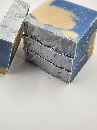 Miniatura 9 de Jabón de leche de cabra de aromaterapia Energía, elaborado con ingredientes vegetales, aceites esenciales, todo natural, 4.5 oz cada uno (Energía)