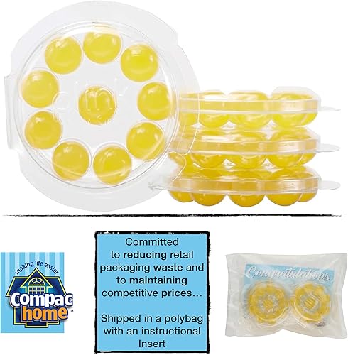 Miniatura 40 de Compac Scented Plink Garbage Disposal Cleaner & Deodorizer, 13720, Paquete de 1, Amarillo, 1, 1