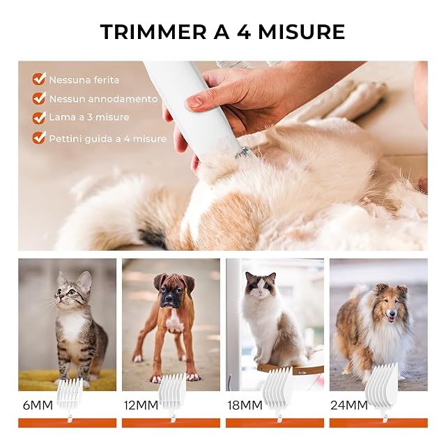 Foto 6 de 8 de CAREPET Kit de peluquería, secado y aspira pelos de perro y gato para animales domésticos
