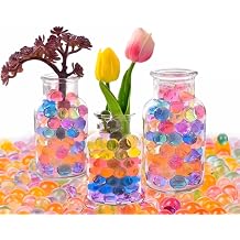 Water Beads 20,000pcs Multicolored Gel Balls, Biodegradable Gel Soil Beads Decorative Water Balls for Vase Filler, Plants, Crafts, and Stress Relief 20,000 pcs