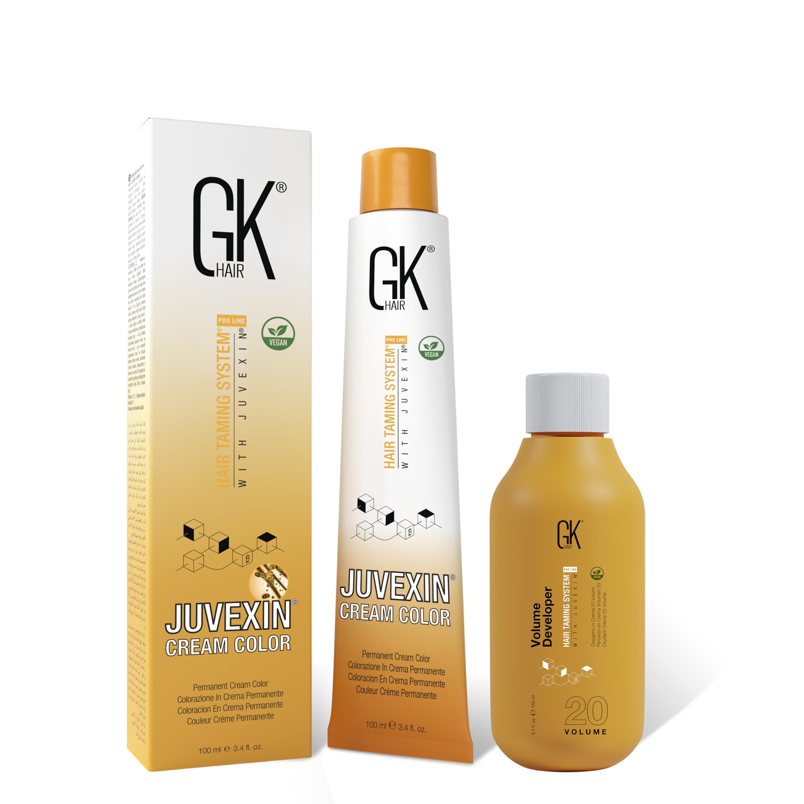 Amazon.com : GK HAIR Global Keratin Golden Copper Light Blonde