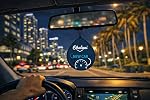 Collection de l'île – Voiture Air Freshener 3-Pack-de-voiture, Océan Breeze & Parfums d'agrumes • Refroidisseurs en papier suspendu pour voitures & petits espaces