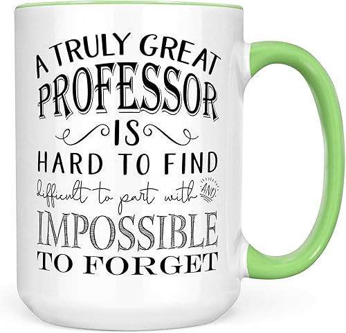 Miniatura 7 de Sweet & Salty Regalos de agradecimiento para profesores universitarios  A Truly Great Professor is Hard to Find Taza de café, el mejor regalo de