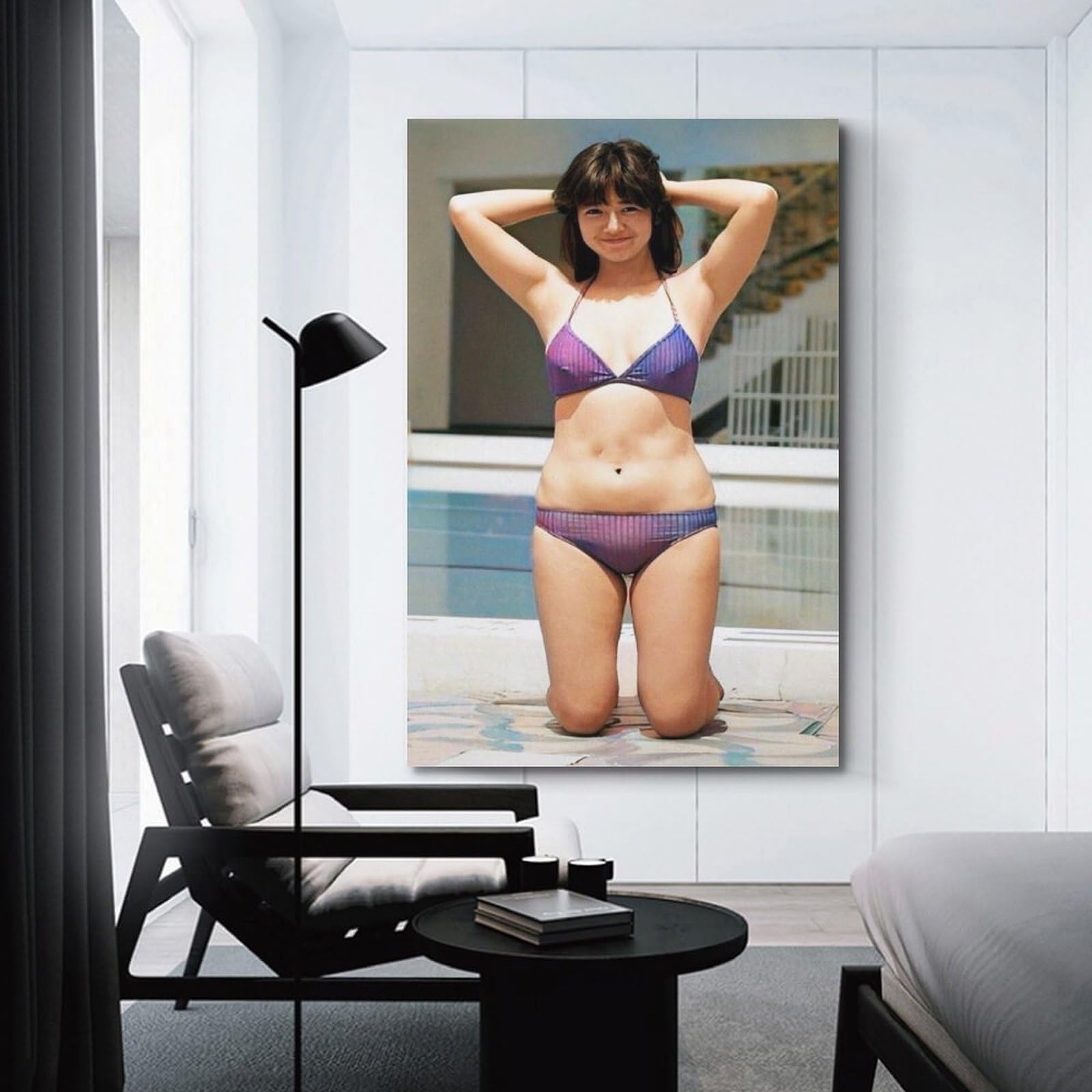 Amazon.co.jp: 宮崎美子きれいなポスターアート パネル壁画モダン