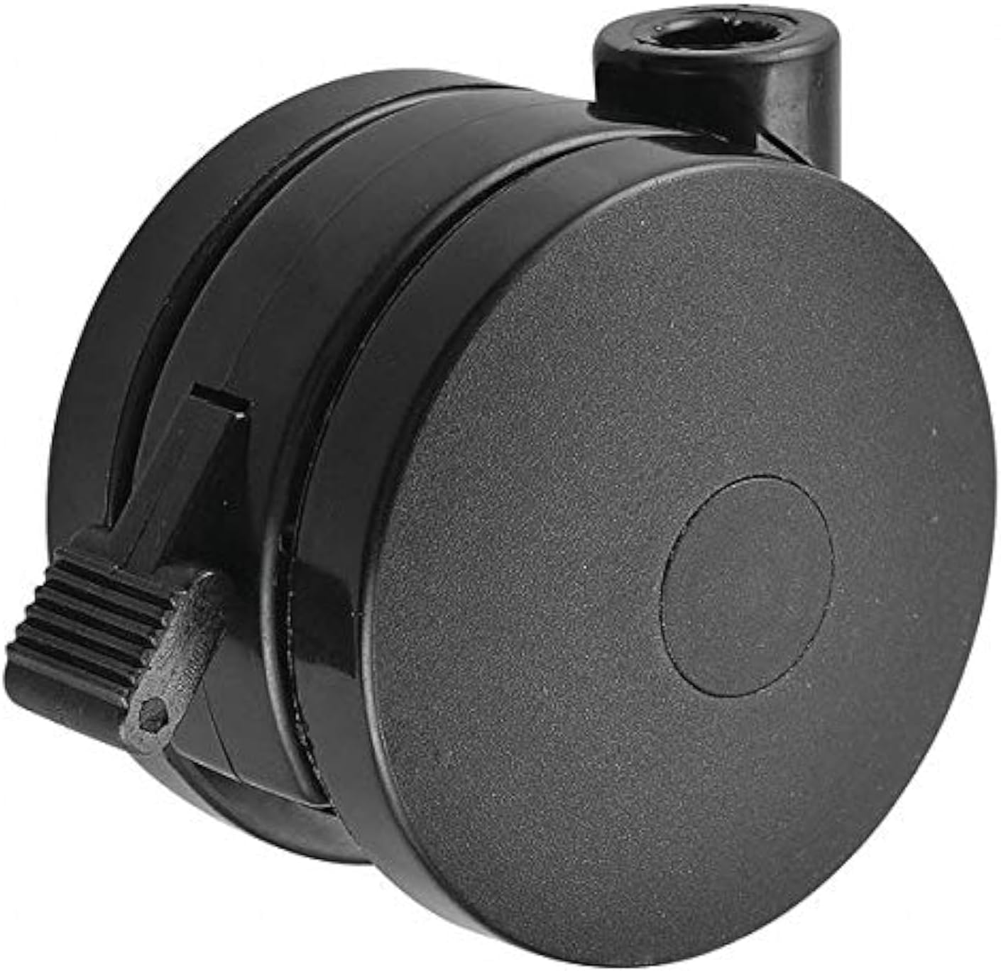 ZORO SELECT Open Twin Wheel Swivel Cstr, Nylon, 125 lb Set of 4