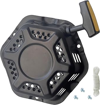 Pull Start Recoil Starter Assembly Compatible with Champion 196cc 208cc 224cc Generator Recoil Starter 2000W 3500W 3800W Pars# 100156547-001