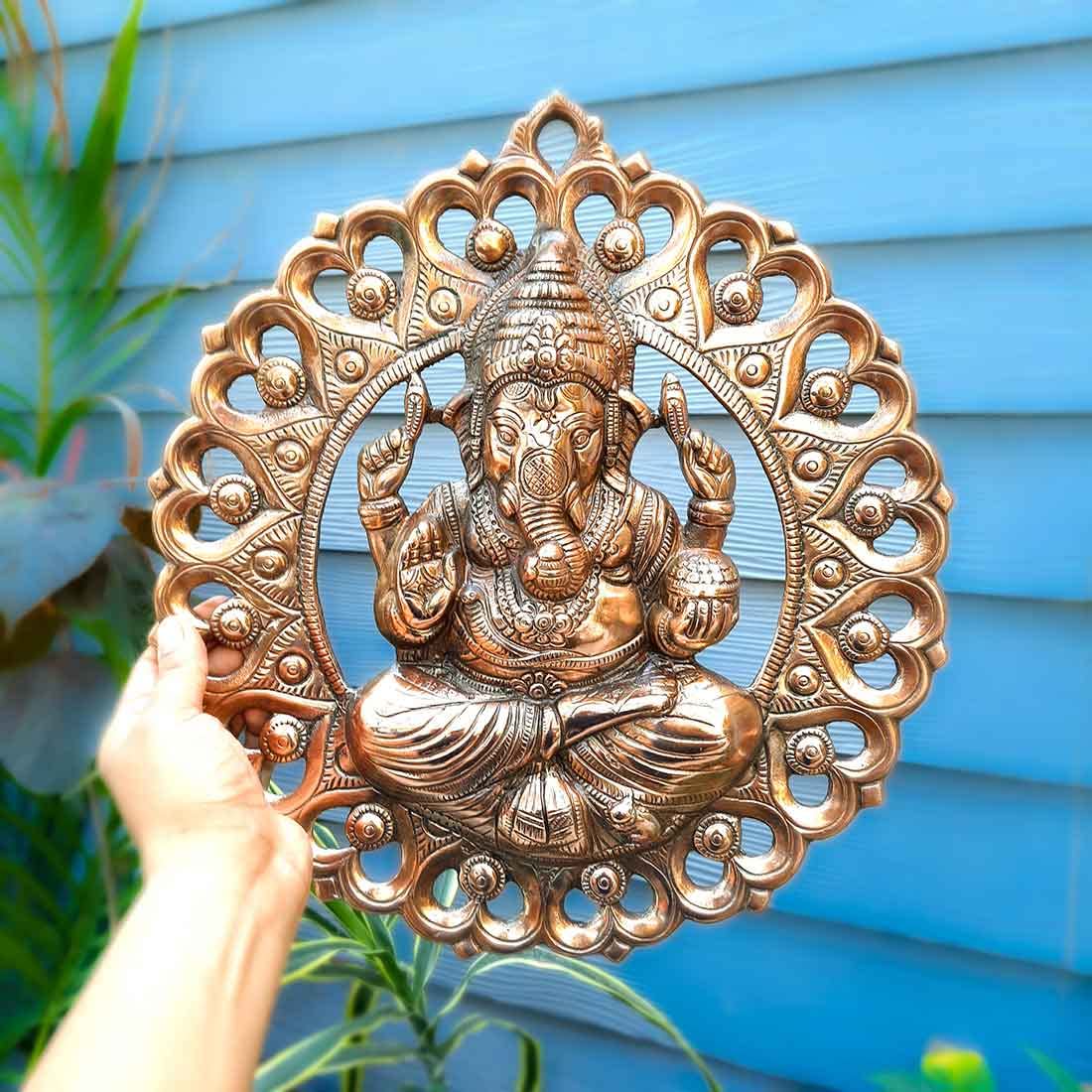 Ganesh Wall Hanging - Lord Ganesha Decor -7 Ganesh Wall Hanging - Lord Ganesha Decor -7