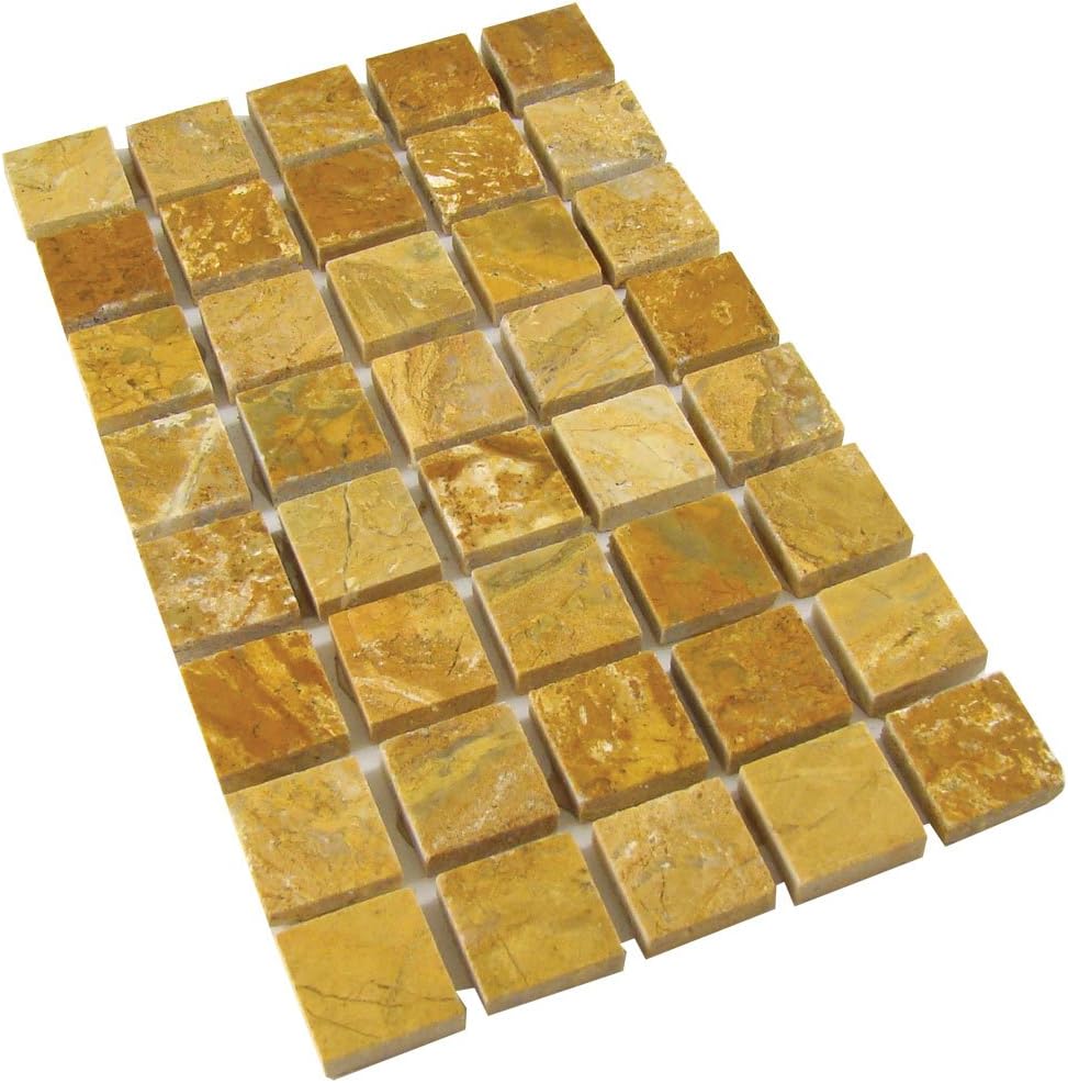 Antiquity Mosaics Gold Travertine Tiles