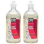 Better Life Dish Soap - Liquid Dishwashing Soap with Vitamin E and Aloe for Home & Kitchen Sink - No Gloves Required Kitchen Soap for Sensitive Skin - 22oz (Pack of 2) Currant and Citrus