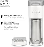 Keurig K-Mini Single Serve K-Cup Pod Coffee Maker, Featuring An Ultra-sleek Design, Warm Stone