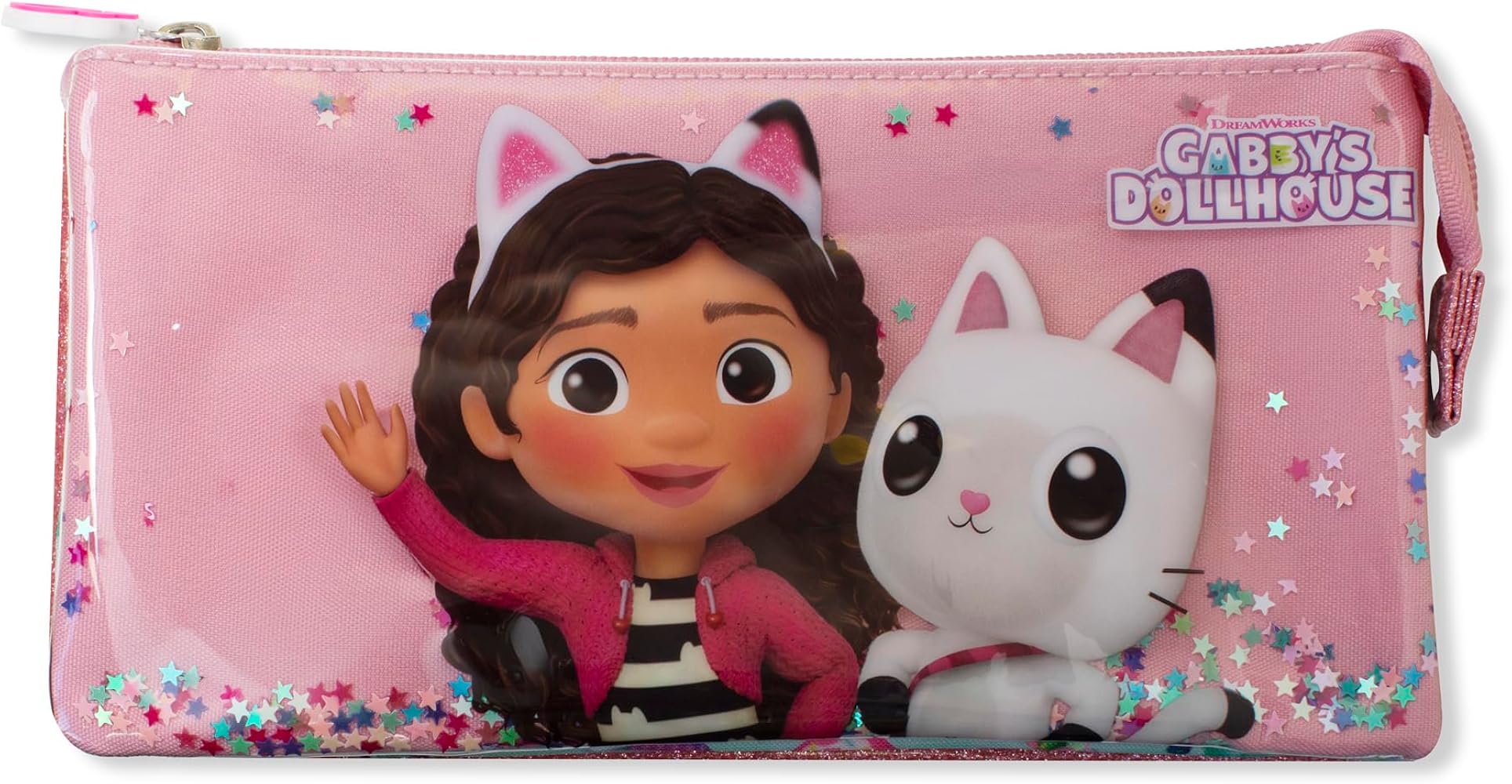 Trousse Scolaire Gabby's Dollhouse Avec 37 Accessoires - Gomme, Crayons, Feutres, Règle - Pour Enfants 5-14 Ans