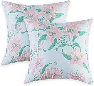 floral print throw pillows