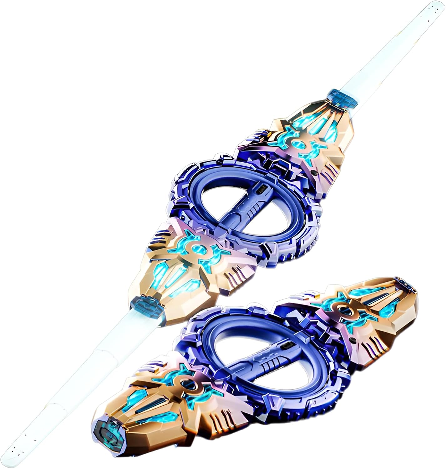 Lightsaber Sword Toy, Telescopic, Rotating, Double-edged Specifications, 24 Color Emitting with Sound Effects, Rotating Cool Lighting, Light Sword, Gift for Boys, Perfect for Photography